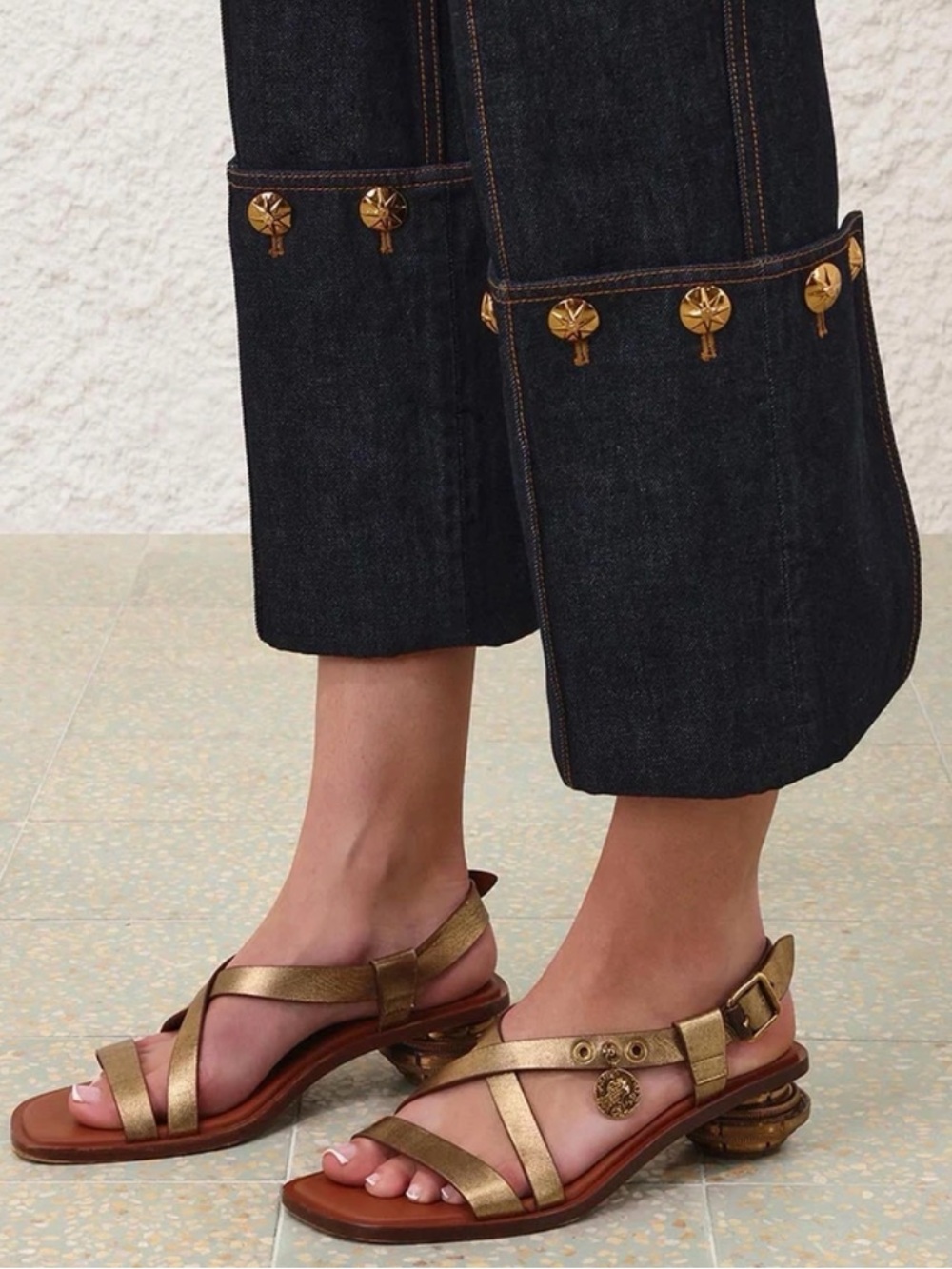 Zimmermann trove sandals 40